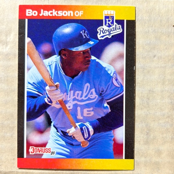 Donruss Other Bo Jackson Error Baseball Card Poshmark